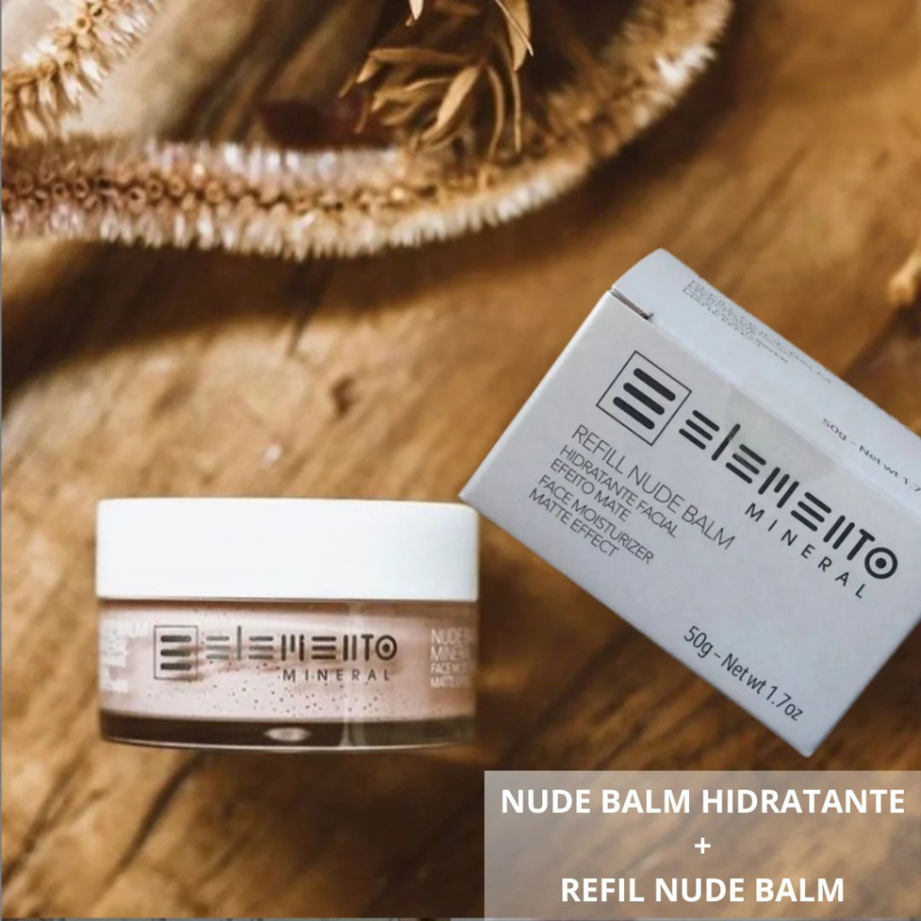 Nude Balm Hidratante 50g e Refil Nude Balm Hidratante 50g