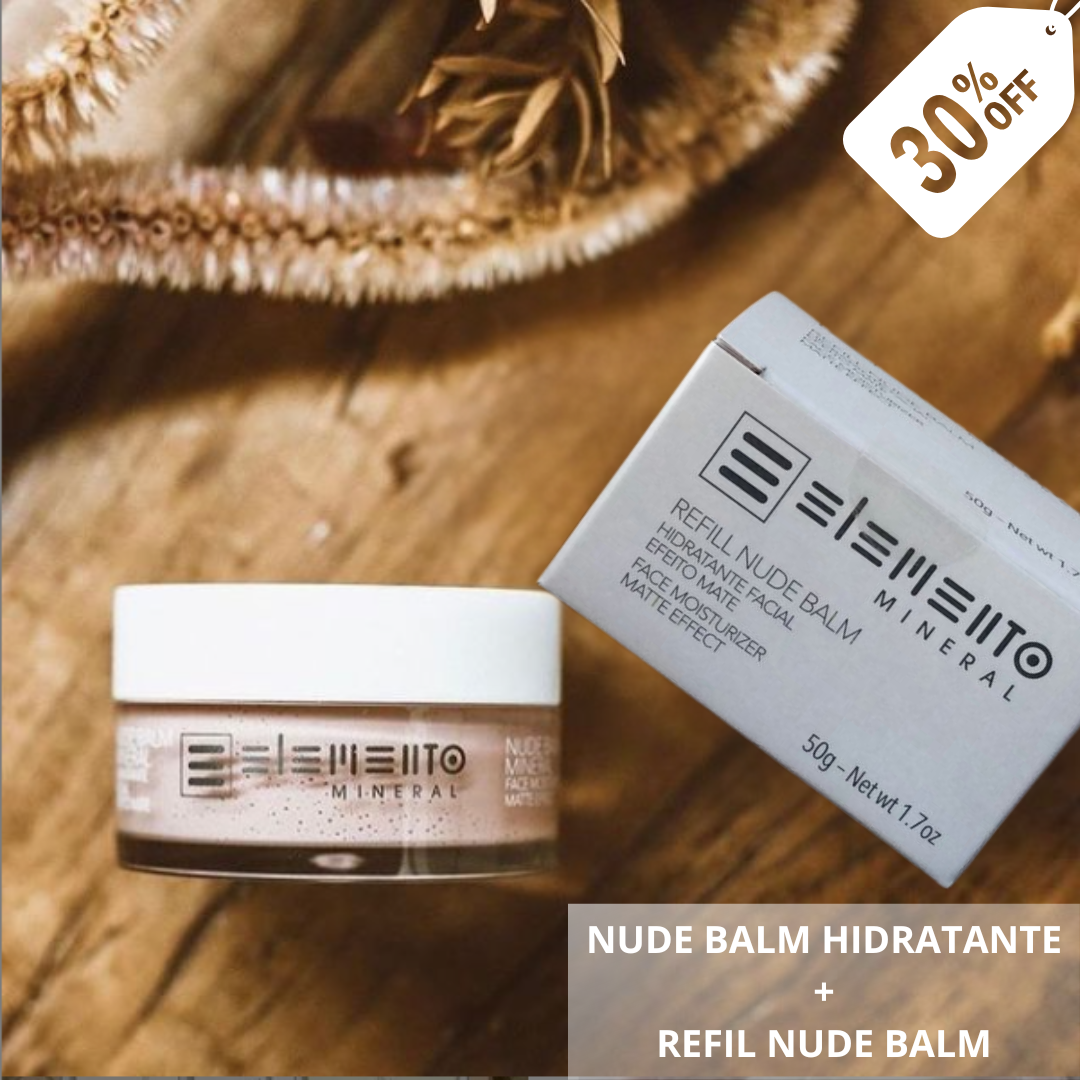 Nude Balm Hidratante 50g e Refil Nude Balm Hidratante 50g