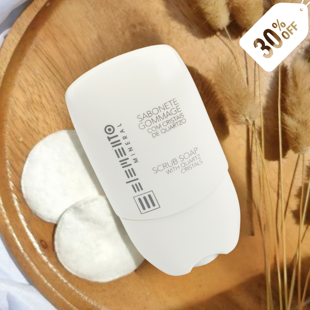 Sabonete Gommage com Cristais de Quartzo 60g