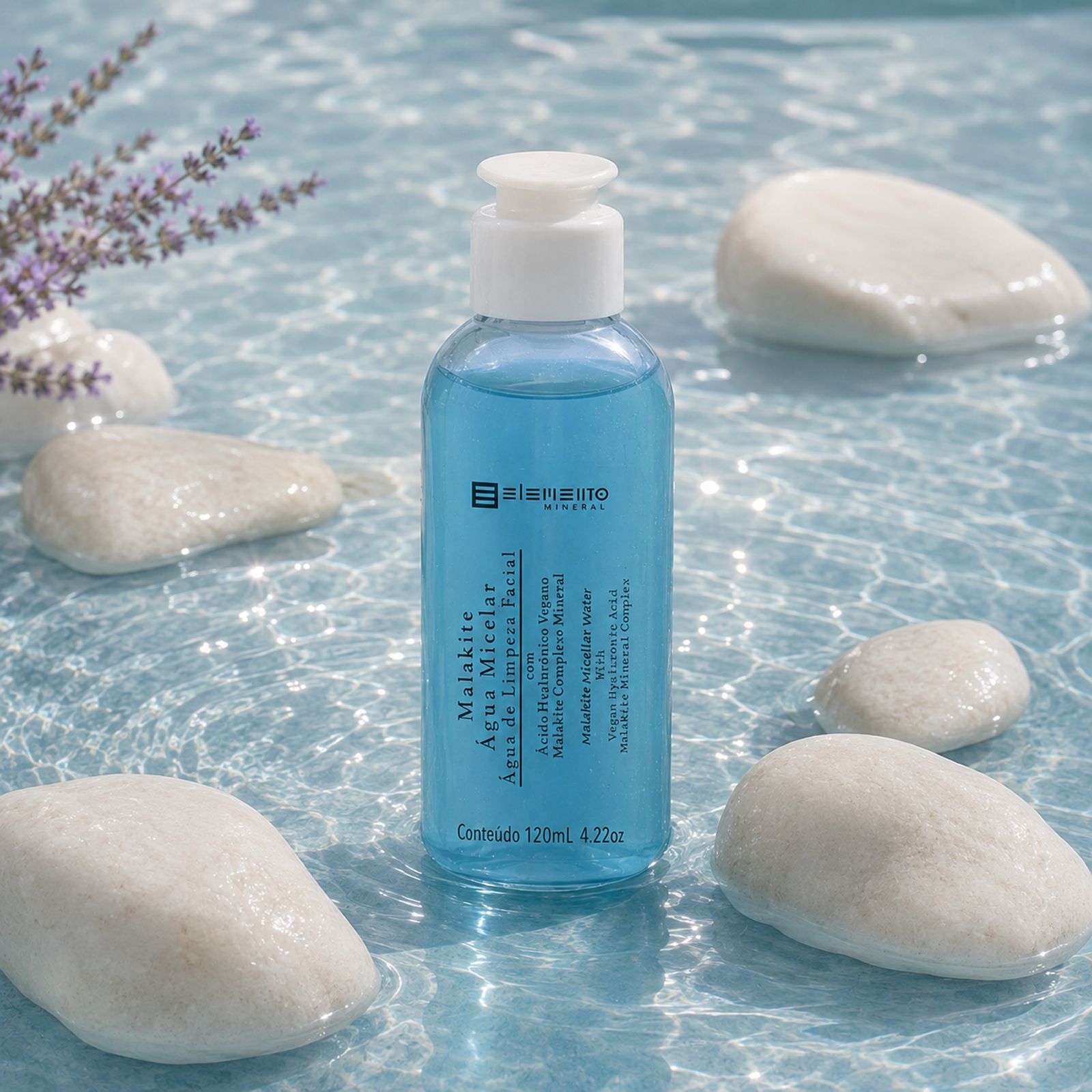 Água Micelar Malakite 120ml