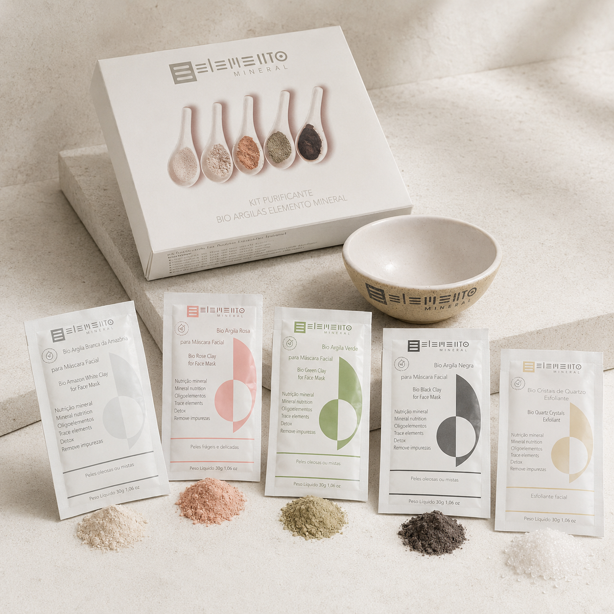 Kit Purificante Bio Argilas