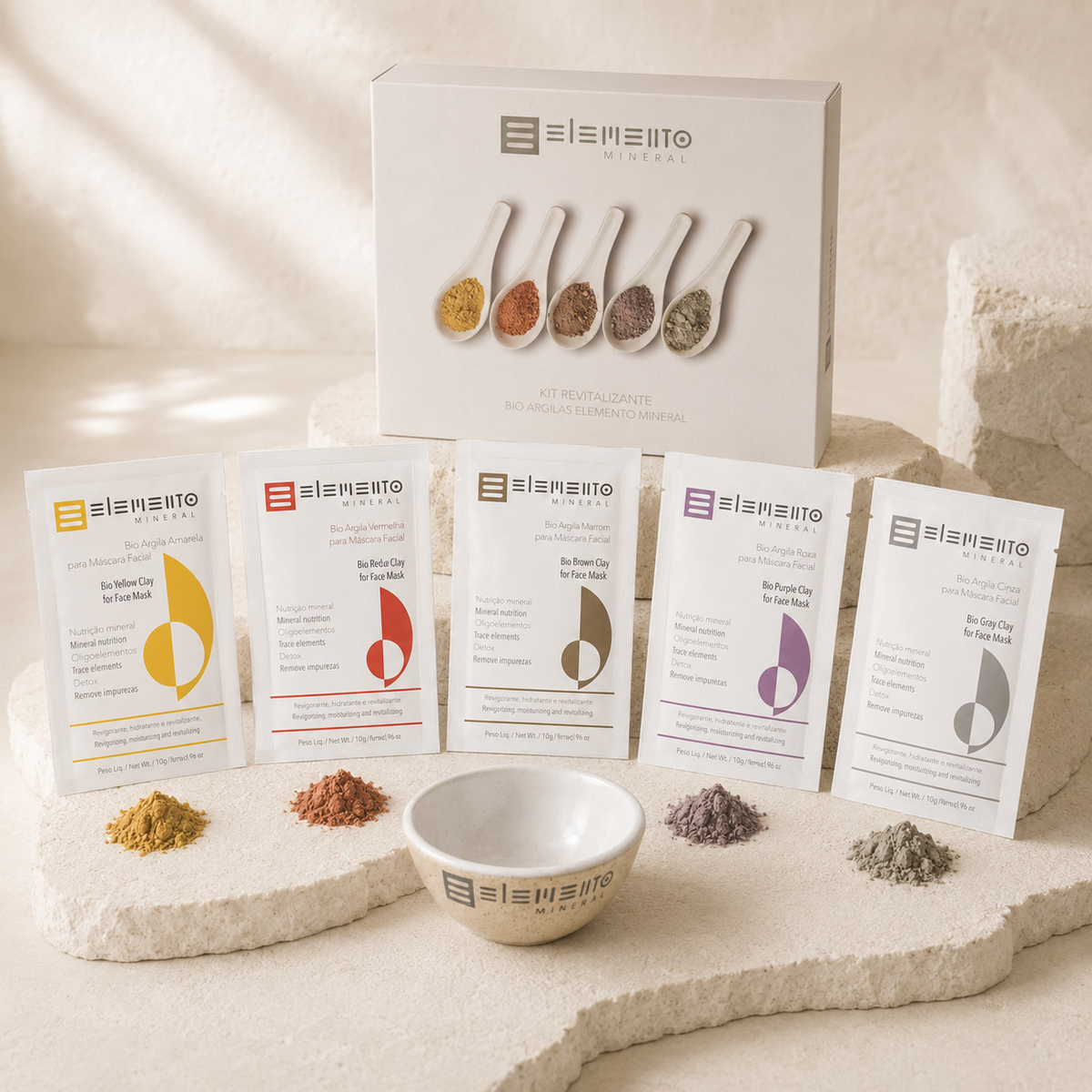Kit Revitalizante Bio Argilas