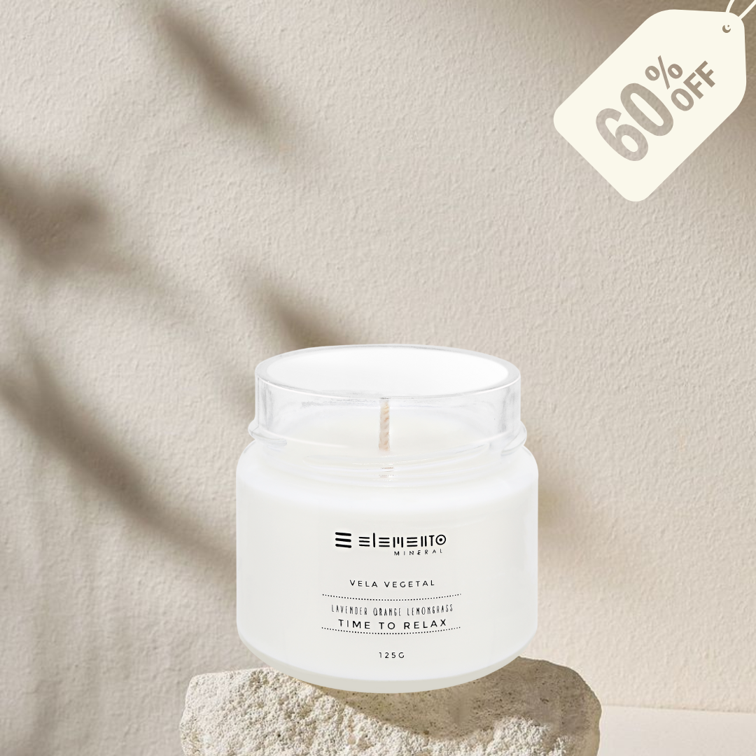 Vela Vegetal Time to Relax 125g - 10/25